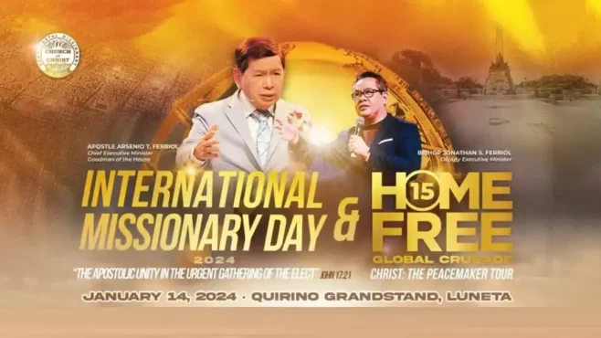 International Missionary Day, Home Free Global Crusade: Christ the Peacemaker Tour