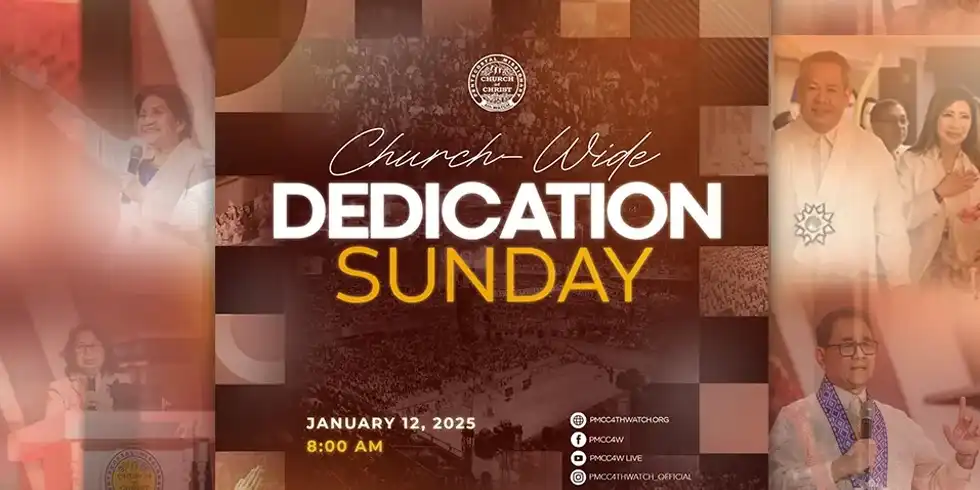 Congregation during Church-wide Dedication Worship.