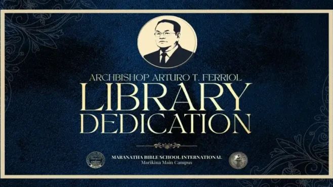 Archbishop Arturo Ferriol Library Inaugurated at PMCC 4th Watch Global Headquarters: A Legacy of Apostolic Scholarship